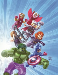 MARVEL UNIVERSE AVENGERS ASSEMBLE #1 CASTELLANI LEGO VAR