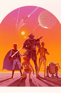 STAR WARS #2 (OF 8) LUCAS DRAFT MCQUARRIE VAR