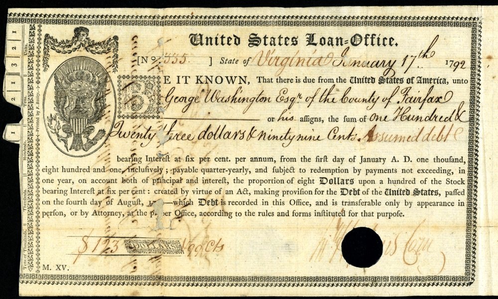 Washington bond