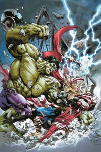 YOUNG AVENGERS #11 THOR BATTLE DEODATO VAR