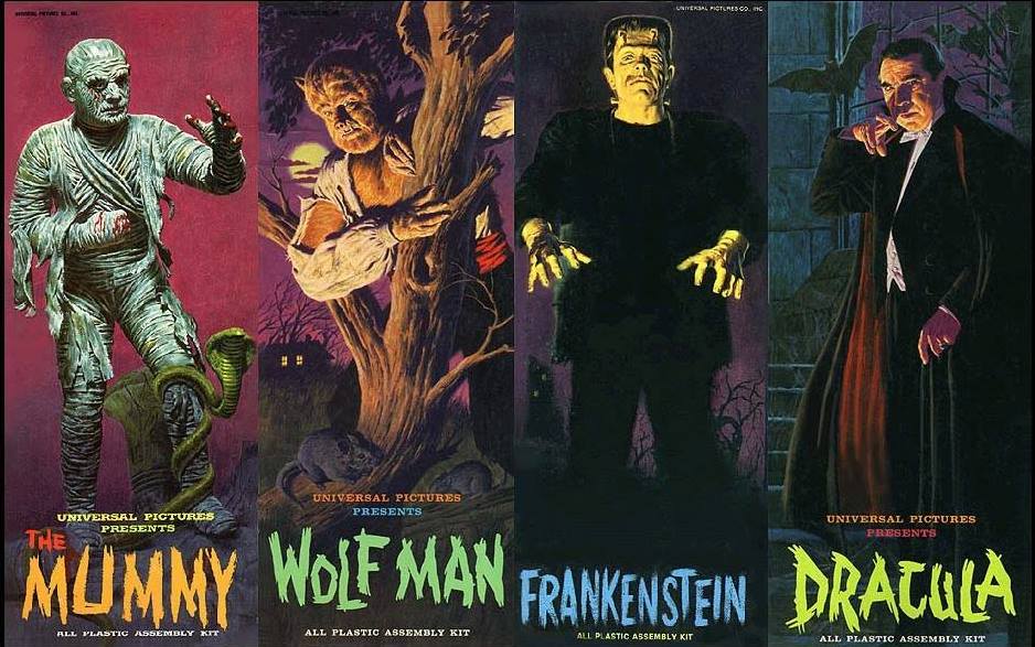 aurora universal monsters models