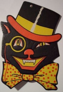 paper cat decoration