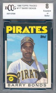 1986 Topps Traded Barry Bonds RC