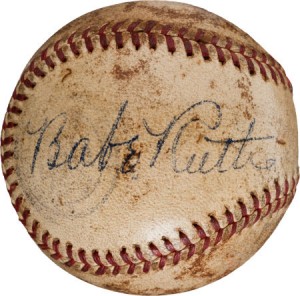 Babe Ruth Signed Baseball