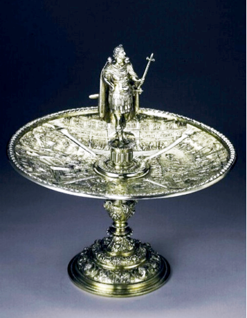 Chinese Export Silver Morgan Aldobrandini Tazza