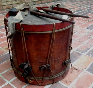 Confederate drum