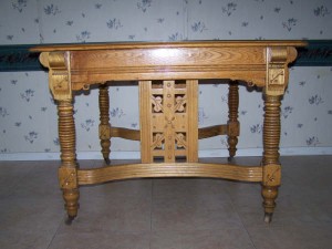 Eastlake Oak table