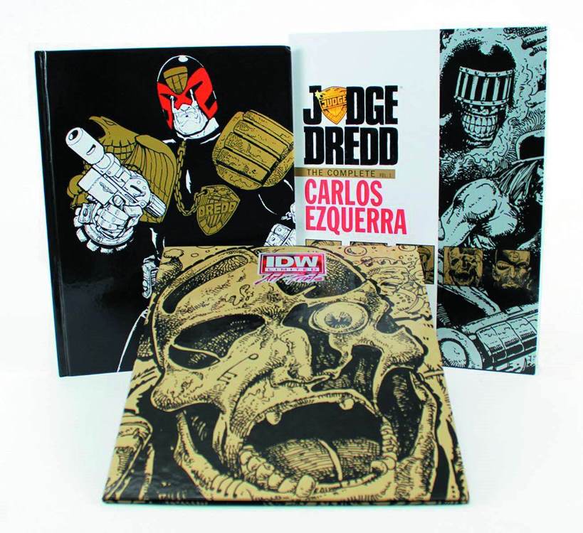 JUDGE DREDD COMPLETE CARLOS EZQUERRA HC VOL 01 RED LABEL ED