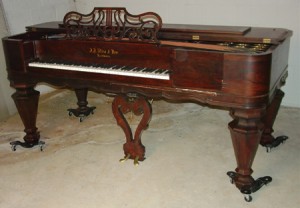 Rosewood piano