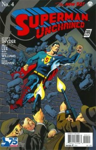 Superman Unchained #4 Cover E Incentive 75th Anniversary 1930s Variant Cover