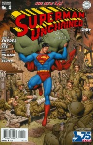 Superman Unchained #4 Cover F Incentive 75th Anniversary Golden Age Variant Cover