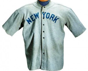 1920 Babe Ruth Jersey