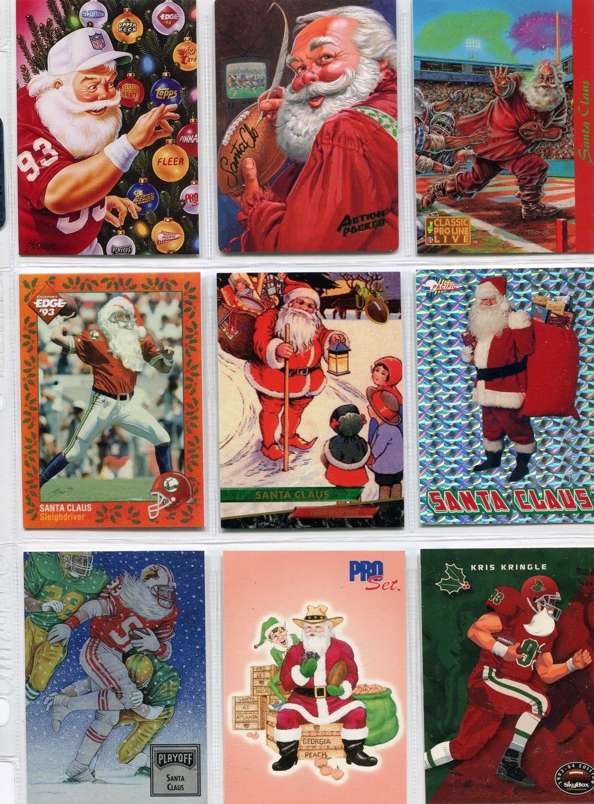 Novelty, Sentimental Value make Santa Claus Trading Cards and Sets