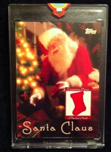 2007 Topps Santa Suit Memorabilia Card