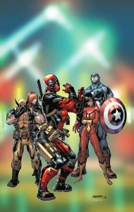 AVENGERS #24.NOW DEADPOOL VAR ANMN