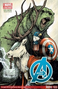 Avengers #24.NOW (David Petersen Meow Animal Variant Cover)