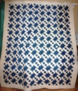 Blue and white Jacob's Ladder