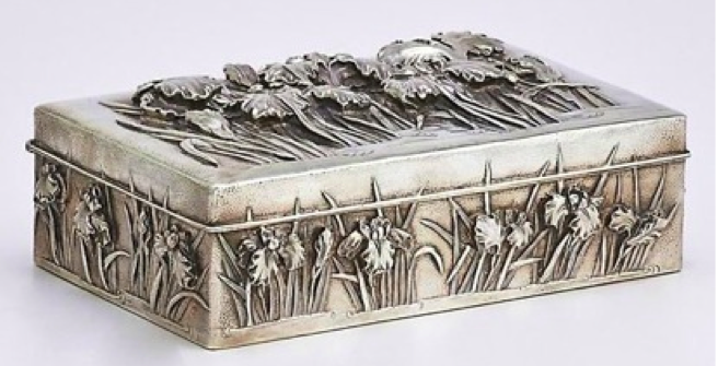 Chinese Export Silber Luen Wo Box