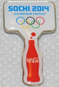 Coca Cola Pin from Greece