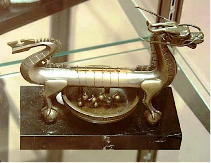 Dragon incense clock