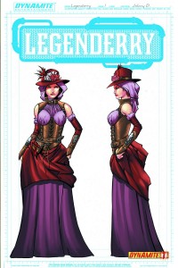LEGENDERRY A STEAMPUNK ADV #1 (OF 7) 25 CPY CONCEPT ART INCV