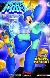MEGA MAN #33 BOX ART VAR CVR