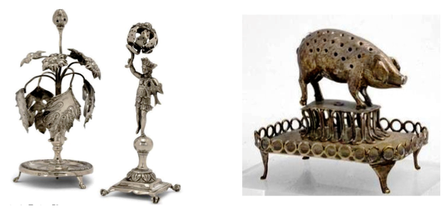 Portuguese and English toothpick holders