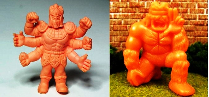 Rare M.U.S.C.L.E. figures