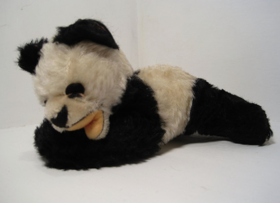 Steiff sleeping panda