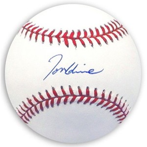 Tom Glavine Signed Baseball