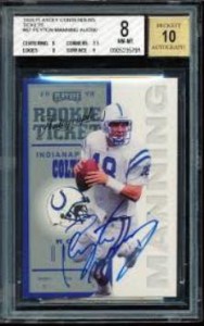 1998 Playoff Contenders Peyton Manning Rookie Card