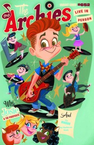 ARCHIE #652 RETRO CONCERT POSTER VAR CVR