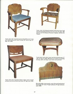 Art Deco bench