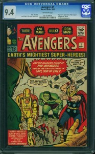Avengers #1 CGC 9.4