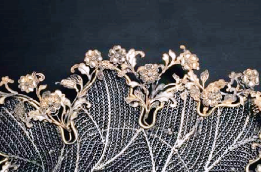 Chinese Export Silver 18th century silver filigree detaling
