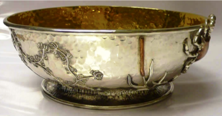 Chinese Export Silver bowl by Cheong Lam 2