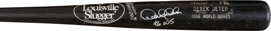 Derek Jeter GU Bat 1996 WS