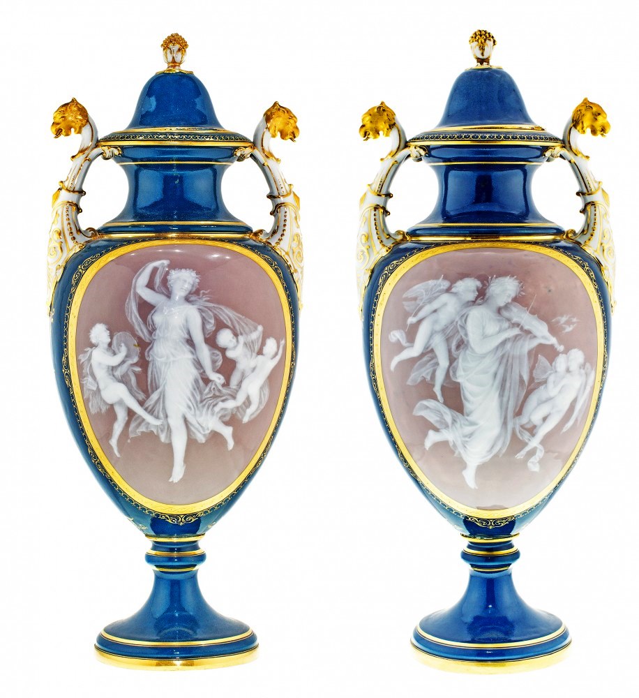 Meissen vases