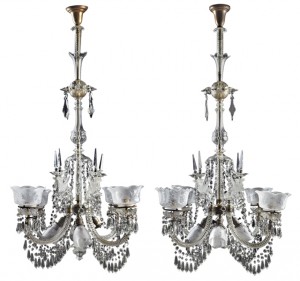 Pair of gasoliers