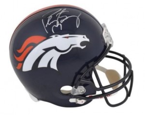 Peyton Manning Authentic Signed Denver Broncos Helmet
