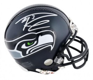 Russell Wilson Authentic Signed Seattle Seahawks Helmet