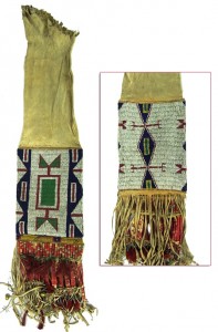 Sioux beaded pipebag