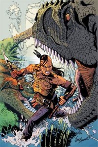 Turok Dinosaur Hunter Vol 2 #1 Cover T High-End Joe Bennett Virgin Art Ultra-Limited Variant Cover