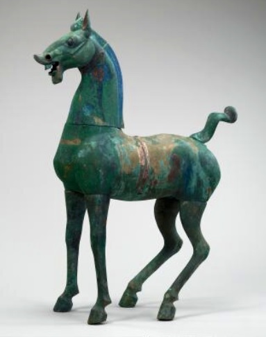 bronze horse