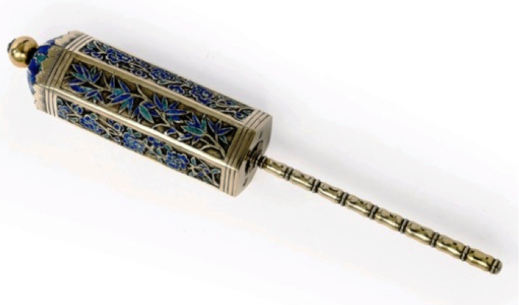 Chinese Export Silver Megillah by Gothic K