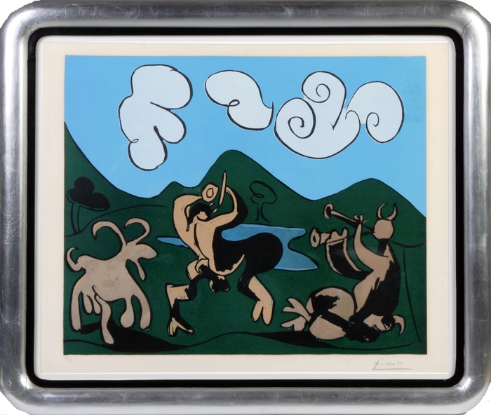 Faunes et Chevre