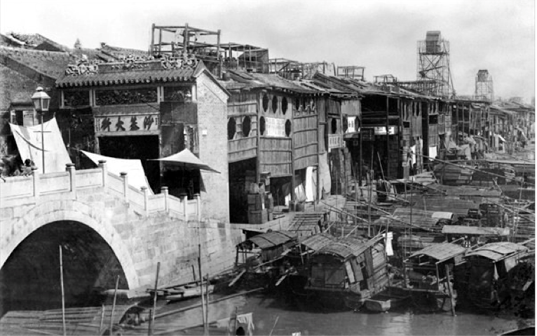 Lizhiwan River Canton 1880's