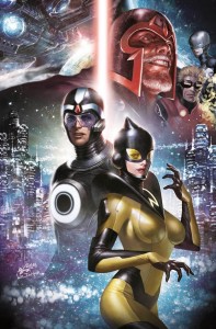 UNCANNY AVENGERS #18.NOW IN HYUK LEE VAR ANMN