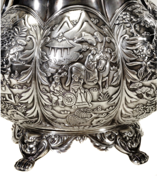 Wong Shing Teapot Detailing