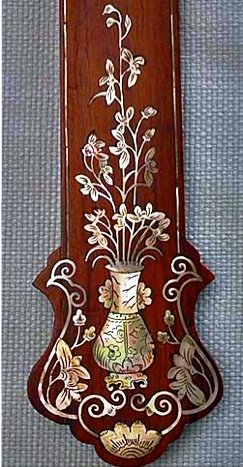 19th Century Chinese Inlaid Crucifix Detailing Image 2 Adrien von Ferscht, www.chinese-export-silver.com